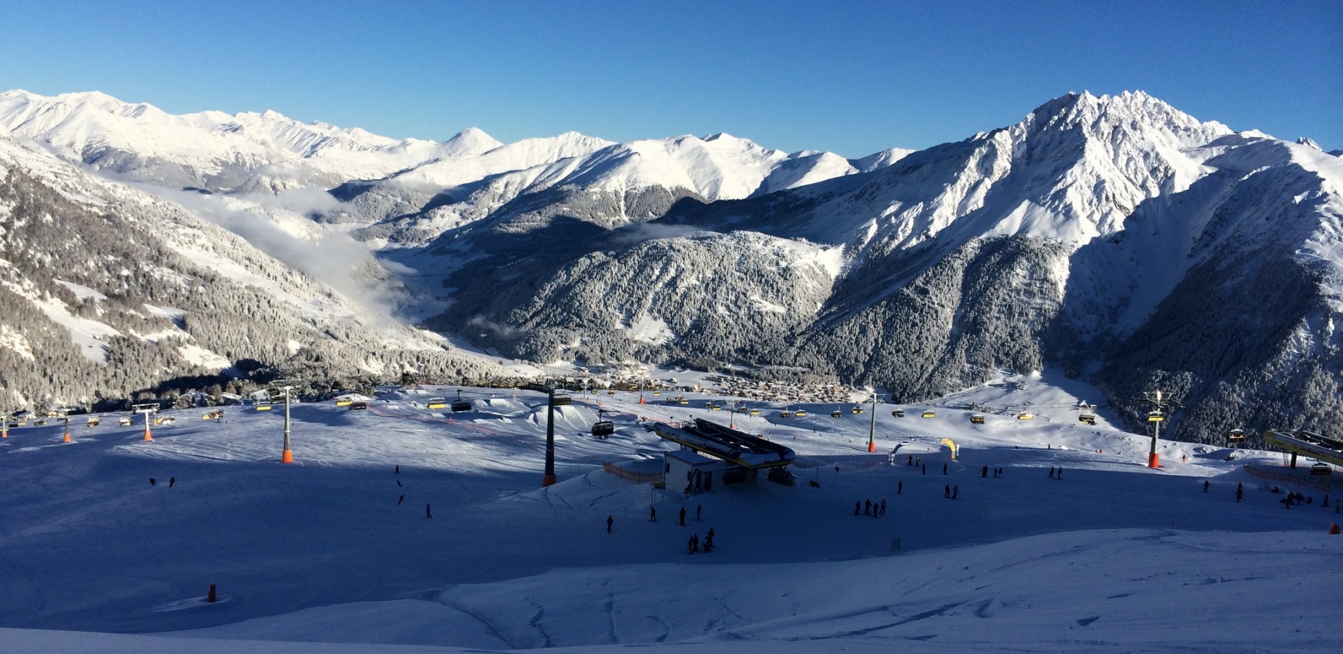 Winterpanorama (Skigebiet)